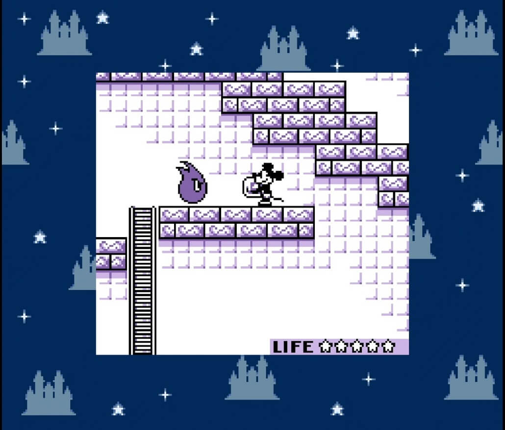 Mickey Mouse Magic Wand - геймплей игры Game Boy